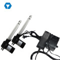 Low noise electric recliner armchair linear actuator 24v dc motor, light electric push rod for fully automatic kitchen door